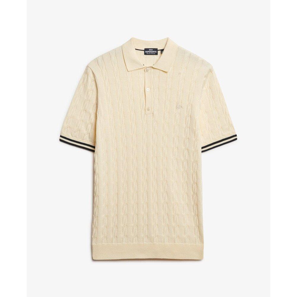 5063068719036 - Polo aus strukturierter Wolle Superdry