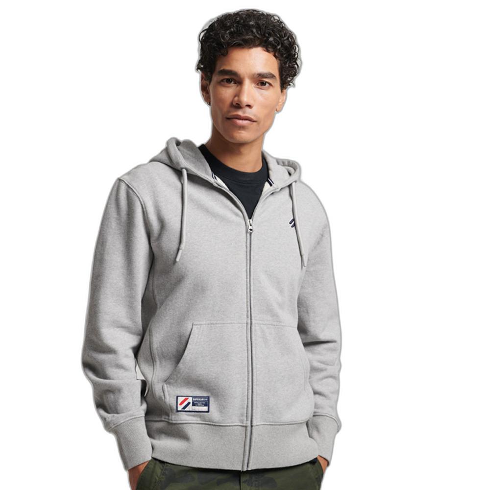 5059726137243 - Locker sitzendes Sweatshirt mit Reißverschluss und Kapuze Essential Logo