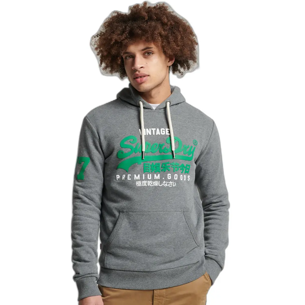 Klassisches Hoodie Superdry Logo Vintage