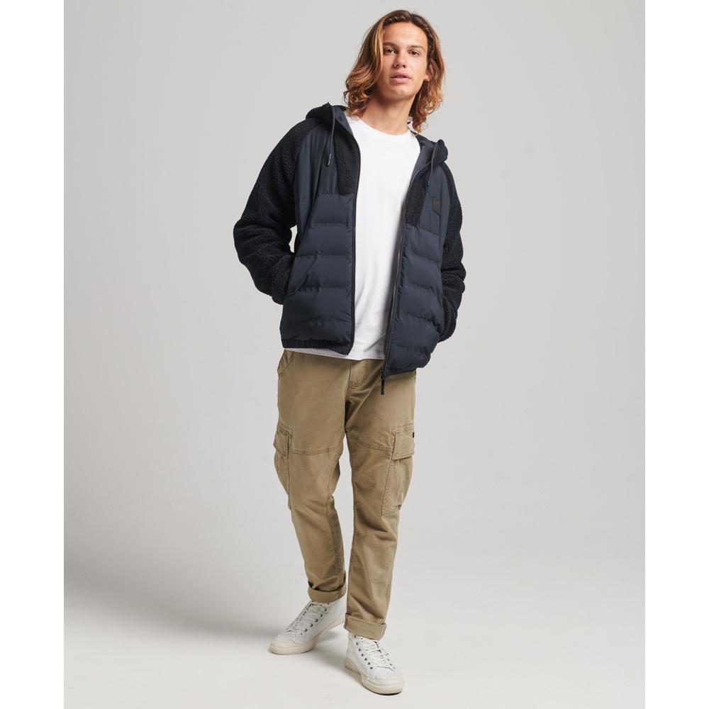 Felpa con cappuccio in pile con zip  Mountain Hybrid