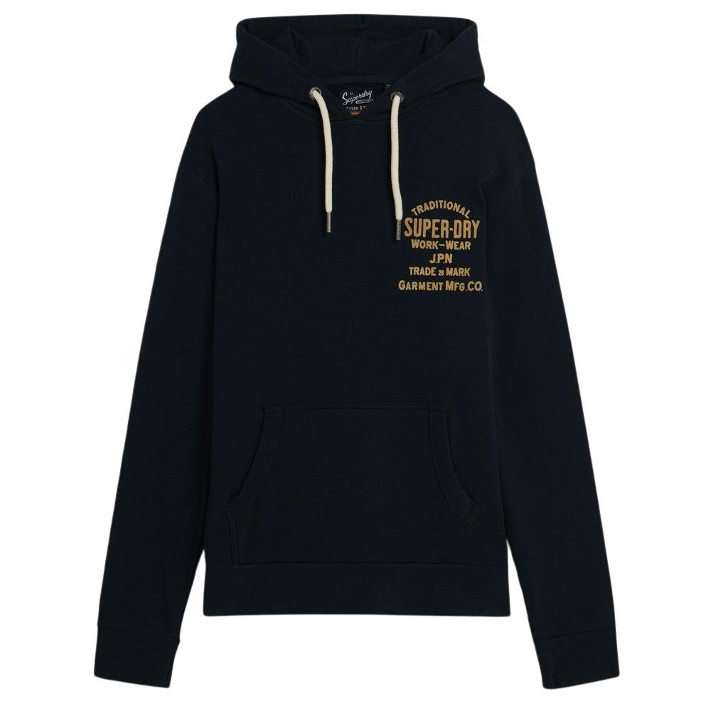 5063068068042 - Kapuzensweatshirt mit aufgedrucktem Logo auf der Brust Superdry