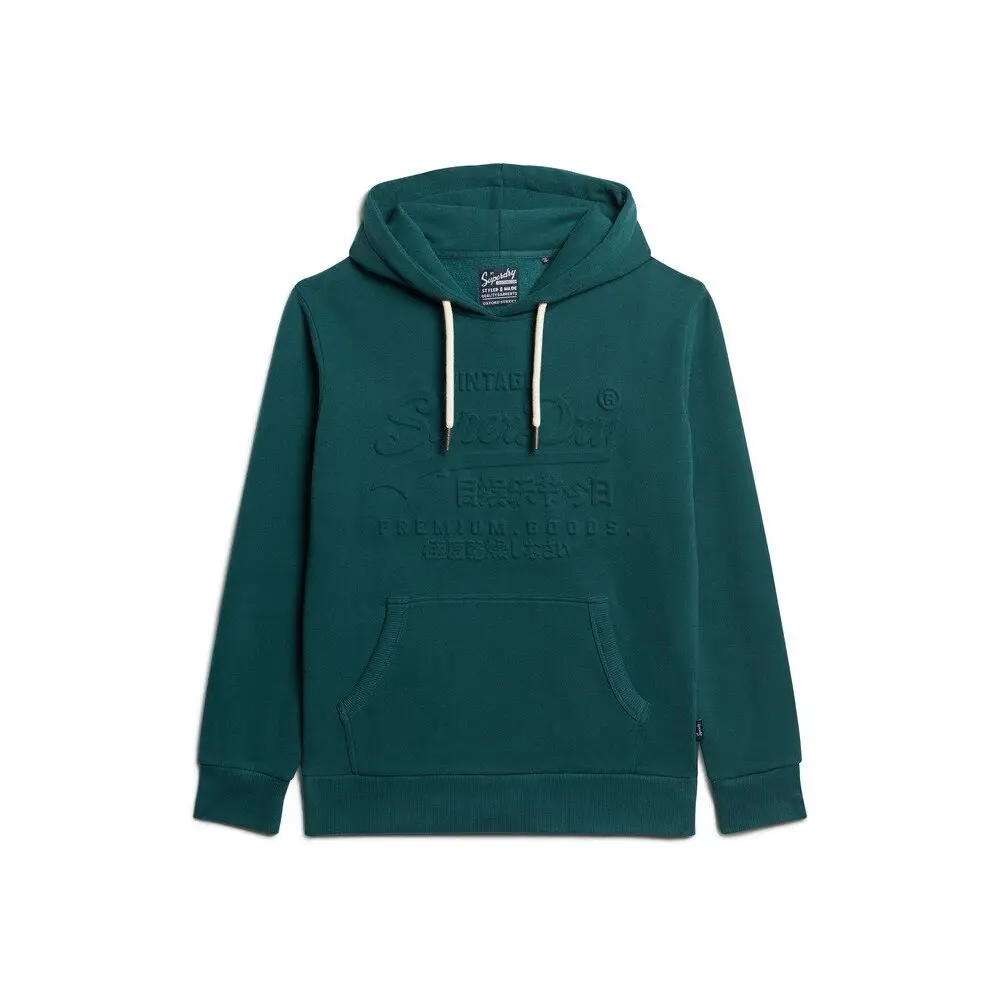5063068301408 - Grafisches Relief-Logo Hoodie Superdry