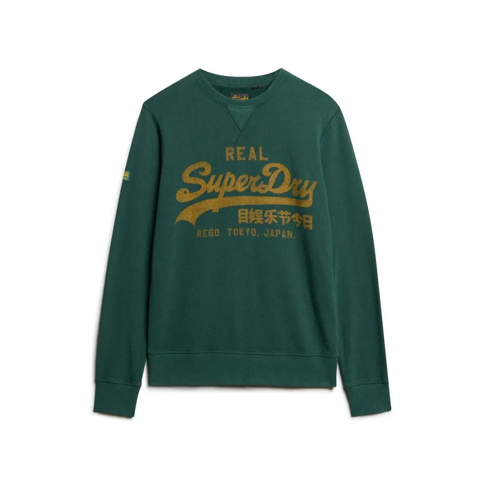 5063068311490 - Klassisches Sweatshirt mit Muster Vintage Logo