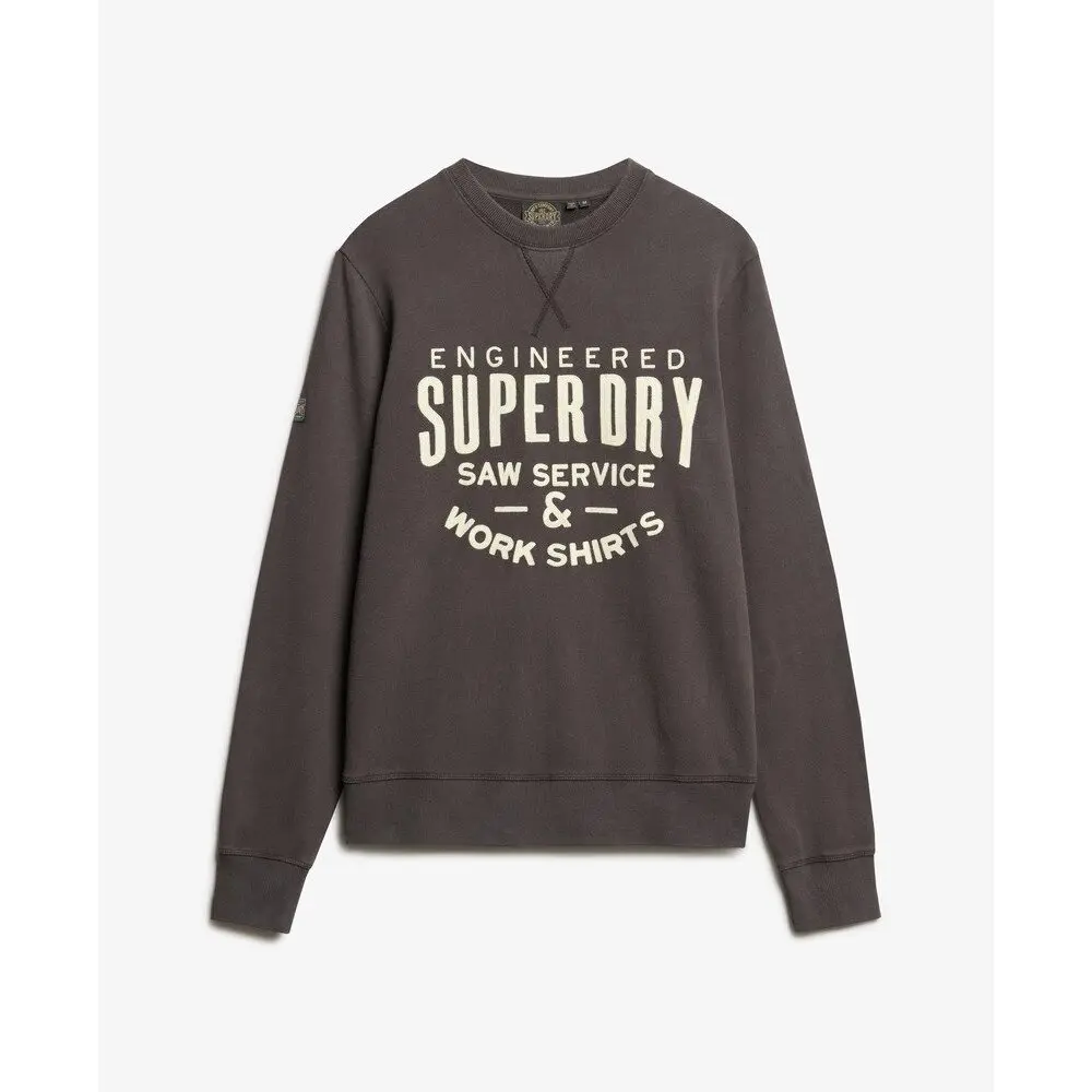 5063068508883 - Sweatshirt mit aufgenähtem Text Workwear