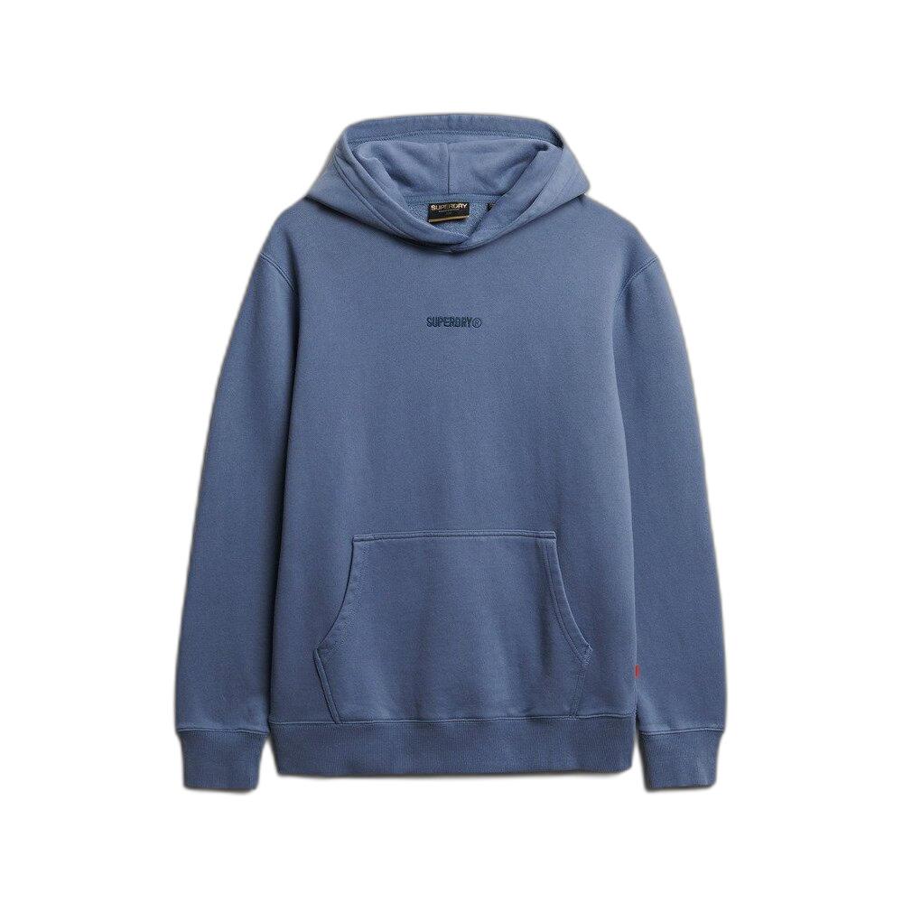 Felpa con cappuccio e micro logo