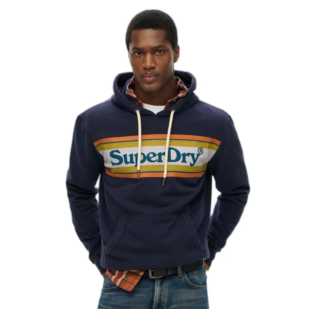 5063068583477 - Gestreifter Kapuzenpullover mit Logo Venue