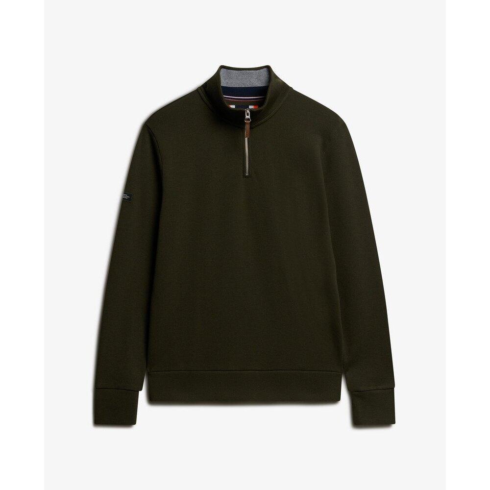 Felpa con colletto a cerniera  Core Henley