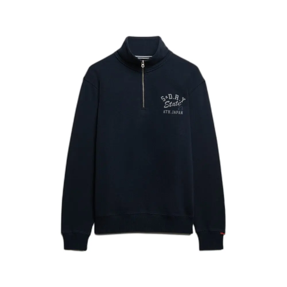 Zip neck sweatshirt Superdry Athletic Essentials