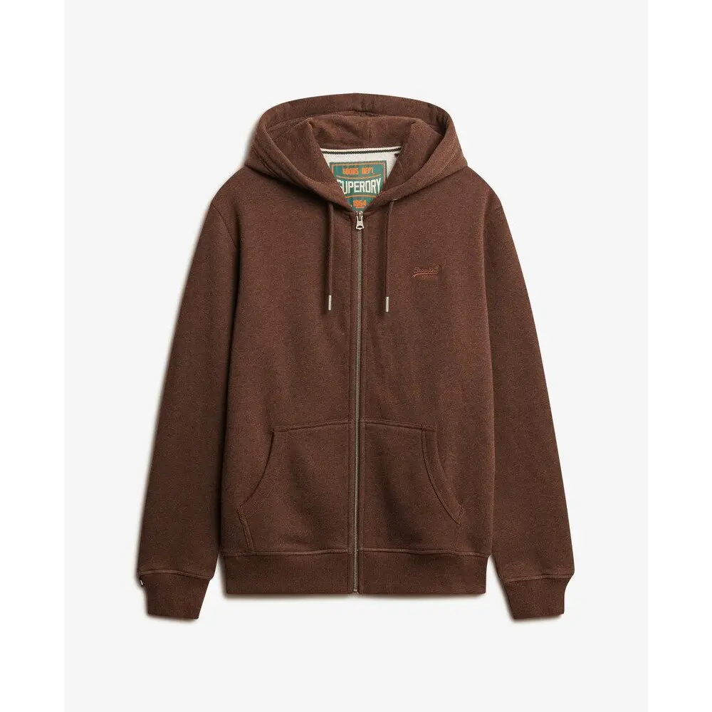 5063068781798 - Logo Essential Kapuzenpullover mit Reißverschluss Superdry