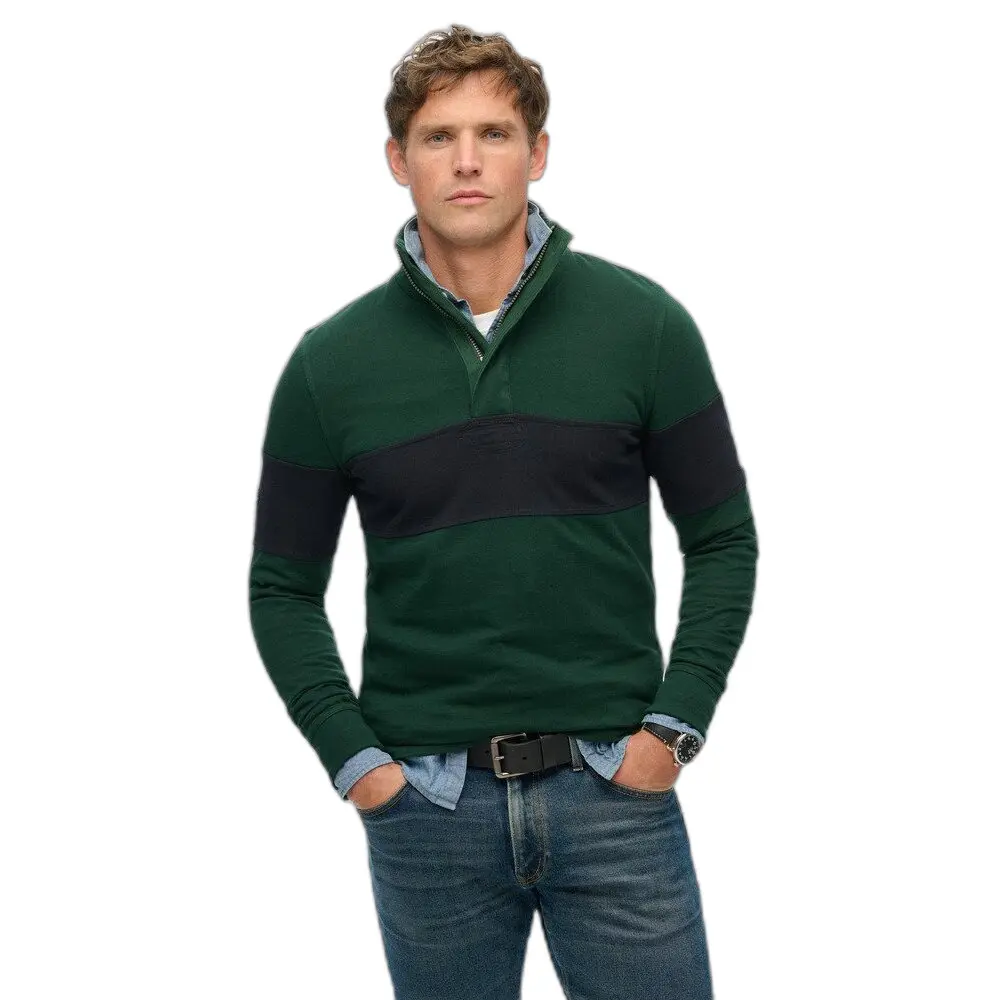 5063068541279 - Klassischer Sweatshirt mit Tunika-Ausschnitt Superdry
