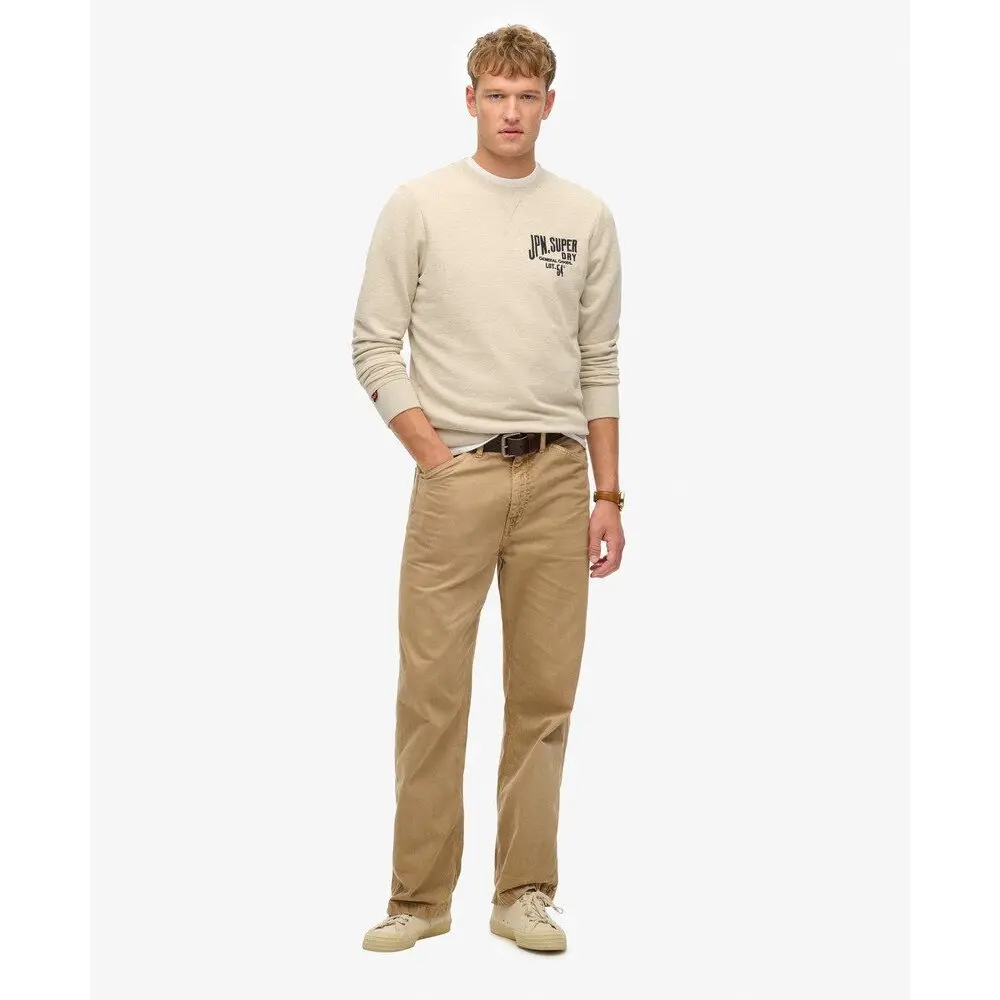 5063068586362 - Sweatshirt mit aufgenähtem Text Workwear