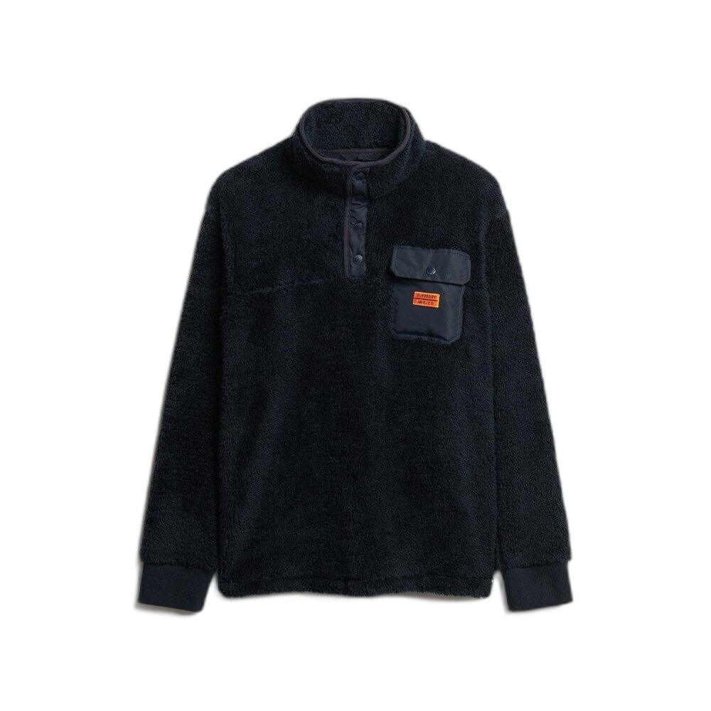 5063068785598 - Fleece-Pullover mit Stehkragen Superdry