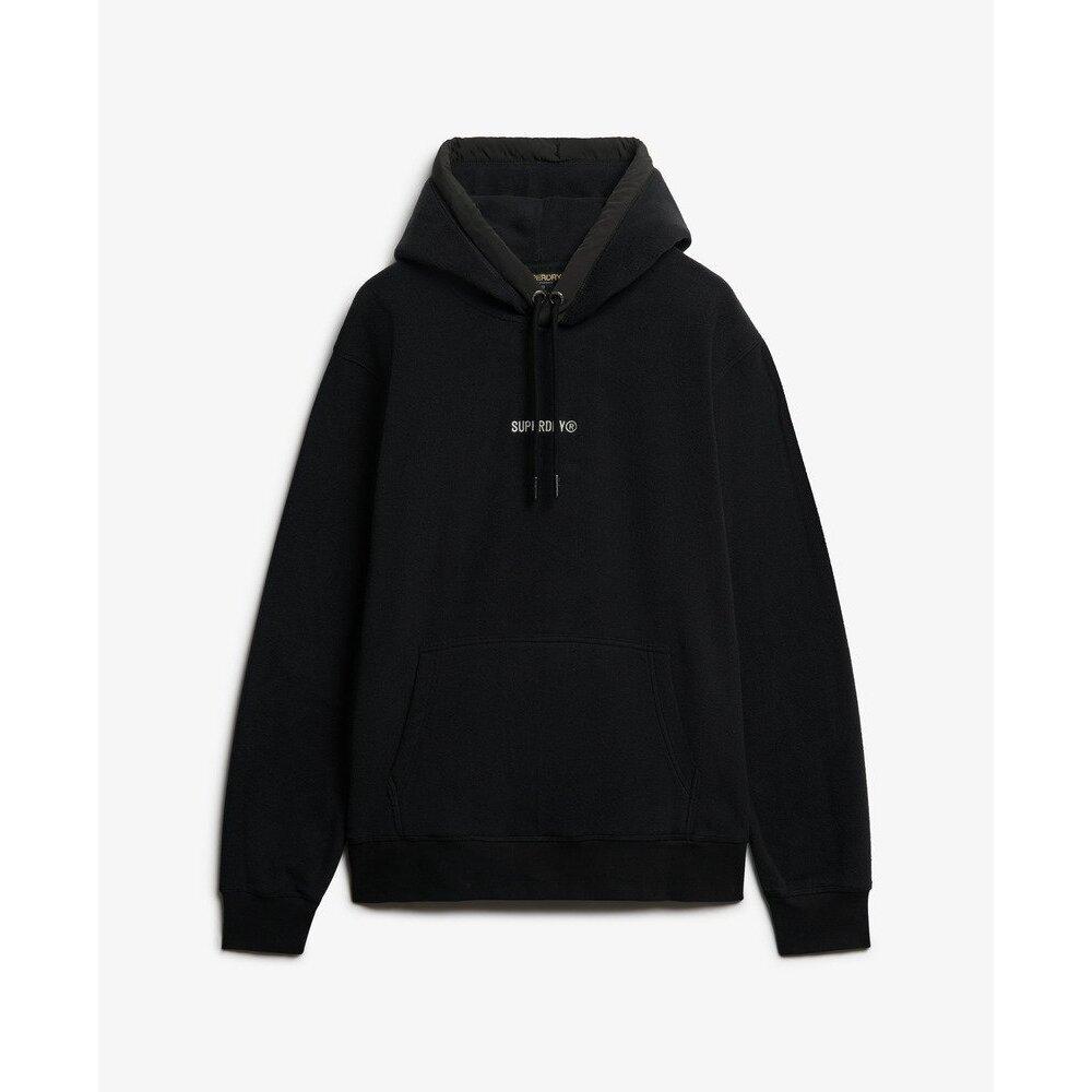 5063068785840 - Mikrofleece Kapuzensweatshirt mit Logo Superdry