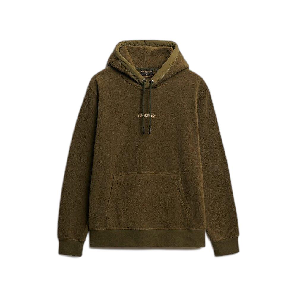 5063068785925 - Mikrofleece Kapuzensweatshirt mit Logo Superdry