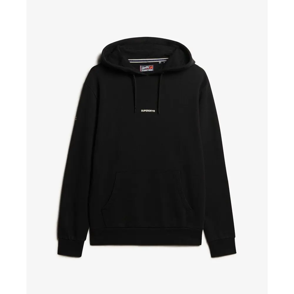 Felpa con cappuccio tinta unita