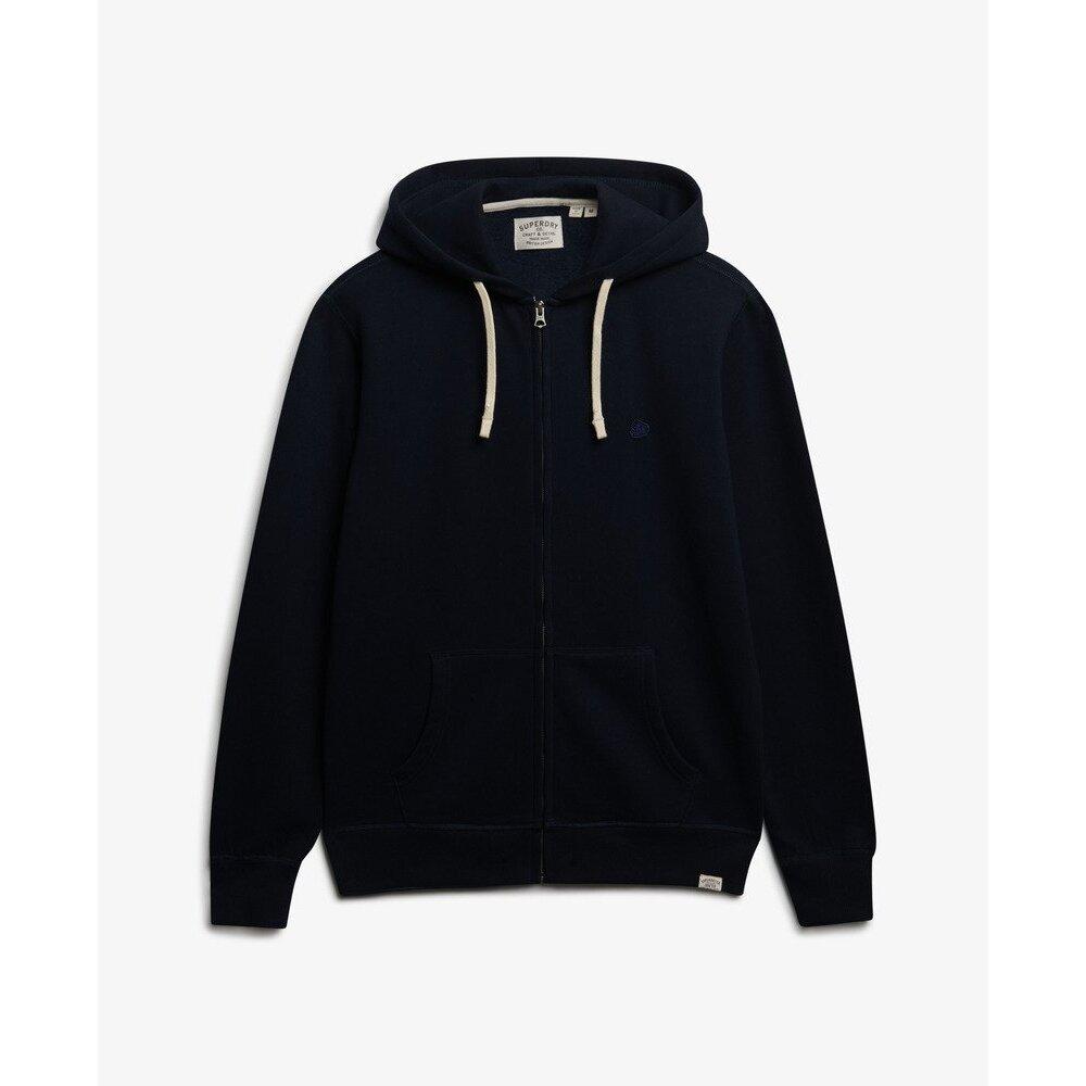 Felpa con cappuccio zip con monogramma