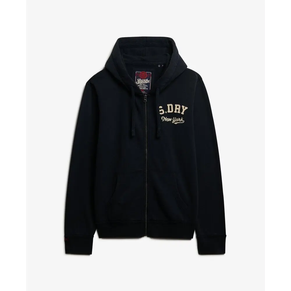 Felpa con cerniera a cappuccio  Vintage Athletic Ziphood