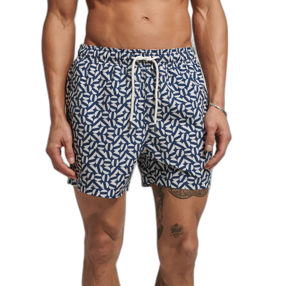 5059726547288 - Herren Badeshorts aus Recyceltem Material Marineblau - Größe XL