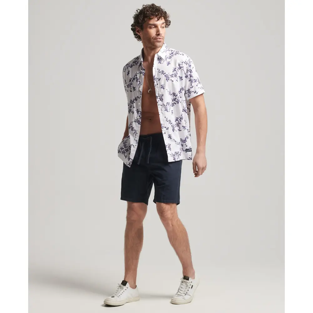 5057847607812 - Mens Hawaiihemd im Vintage-Look Weiß - Größe Xxl