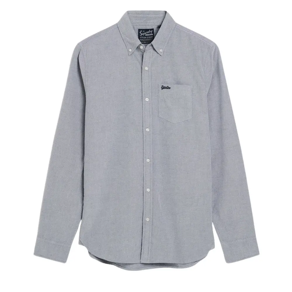 5063068009366 - Langarmshirt aus Bio-Baumwolle Oxford