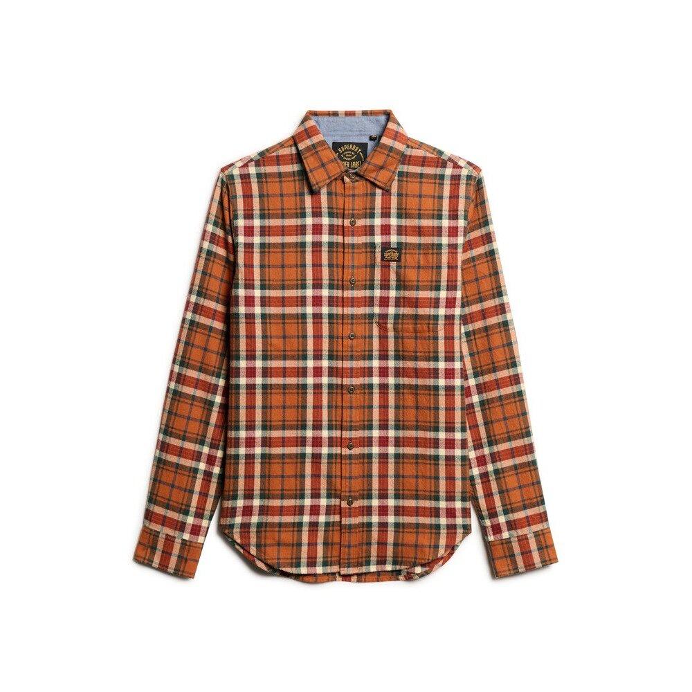 5063068314743 - Hemd mit langen Ärmeln im Holzfäller-Stil aus Baumwolle Superdry