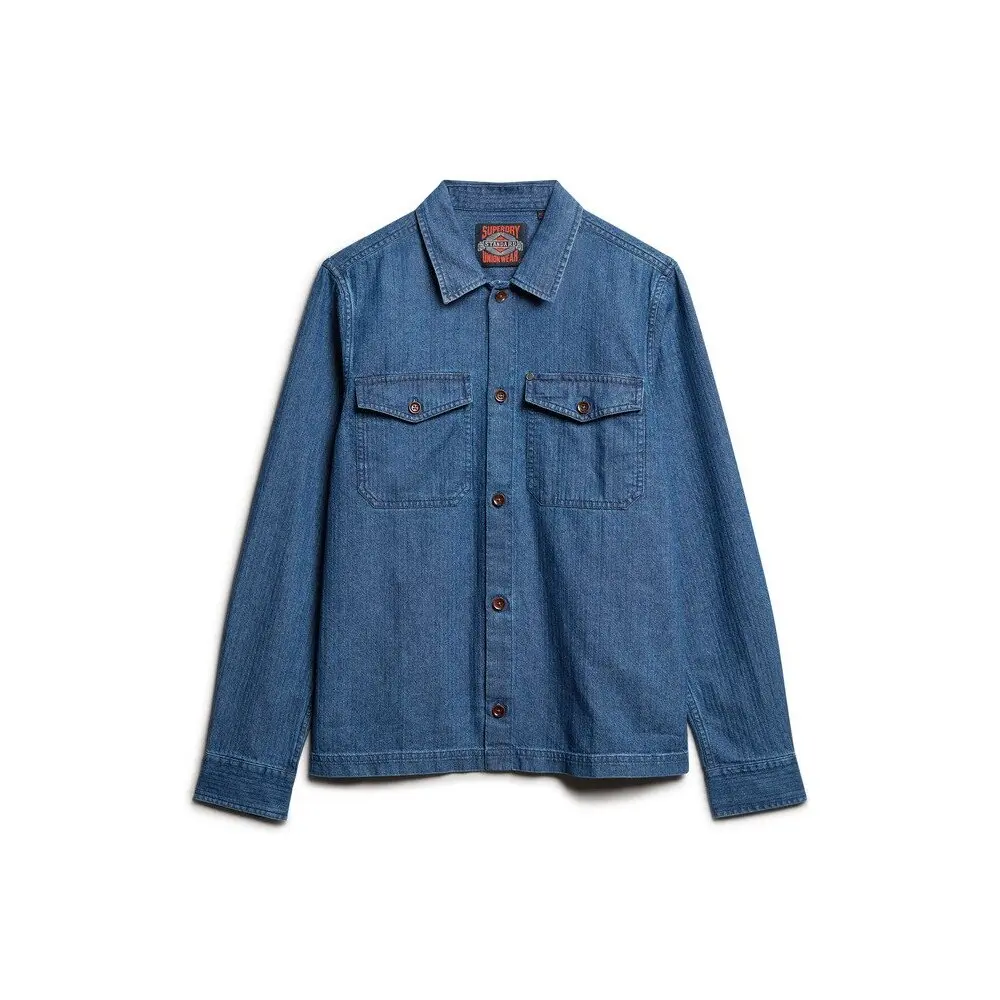 Camicia indigo  The Merchant Store