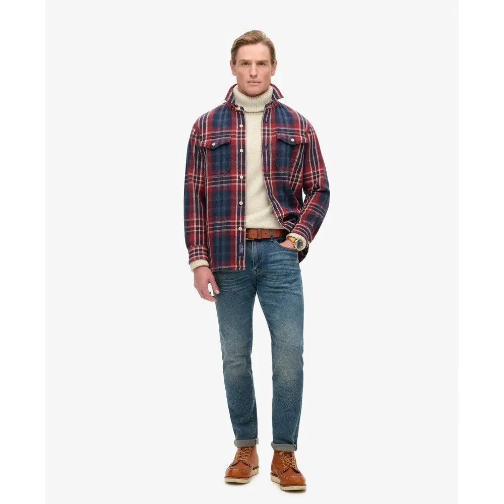 5063068316808 - Dickte kariert Hemd The Merchant Store