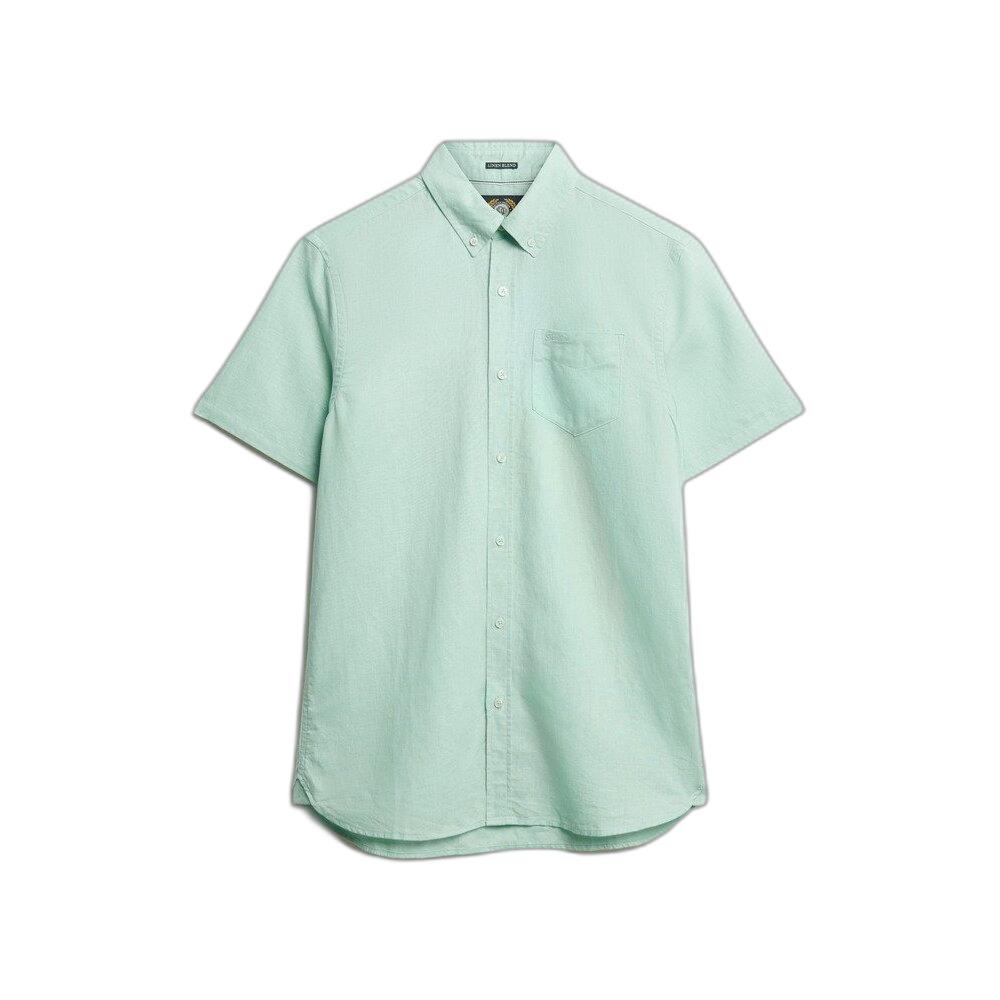 5063068709563 - Hemd aus Baumwolle und Leinen Superdry