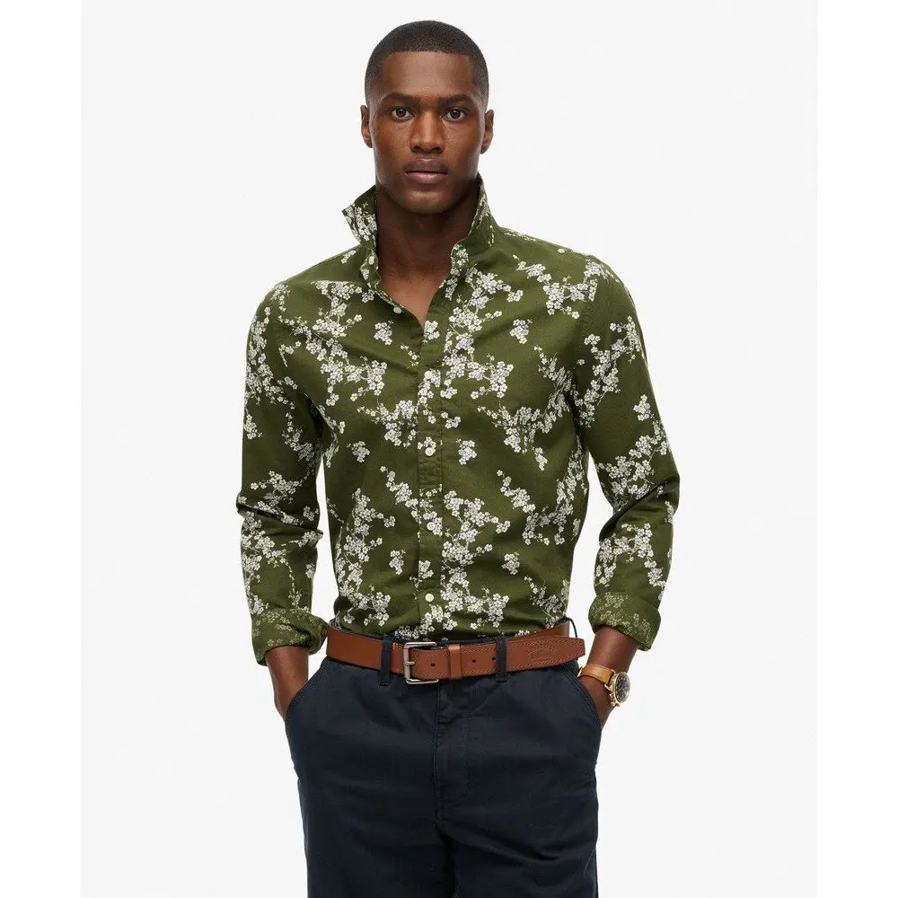 5063068649869 - Langarm-Strandhemd Superdry