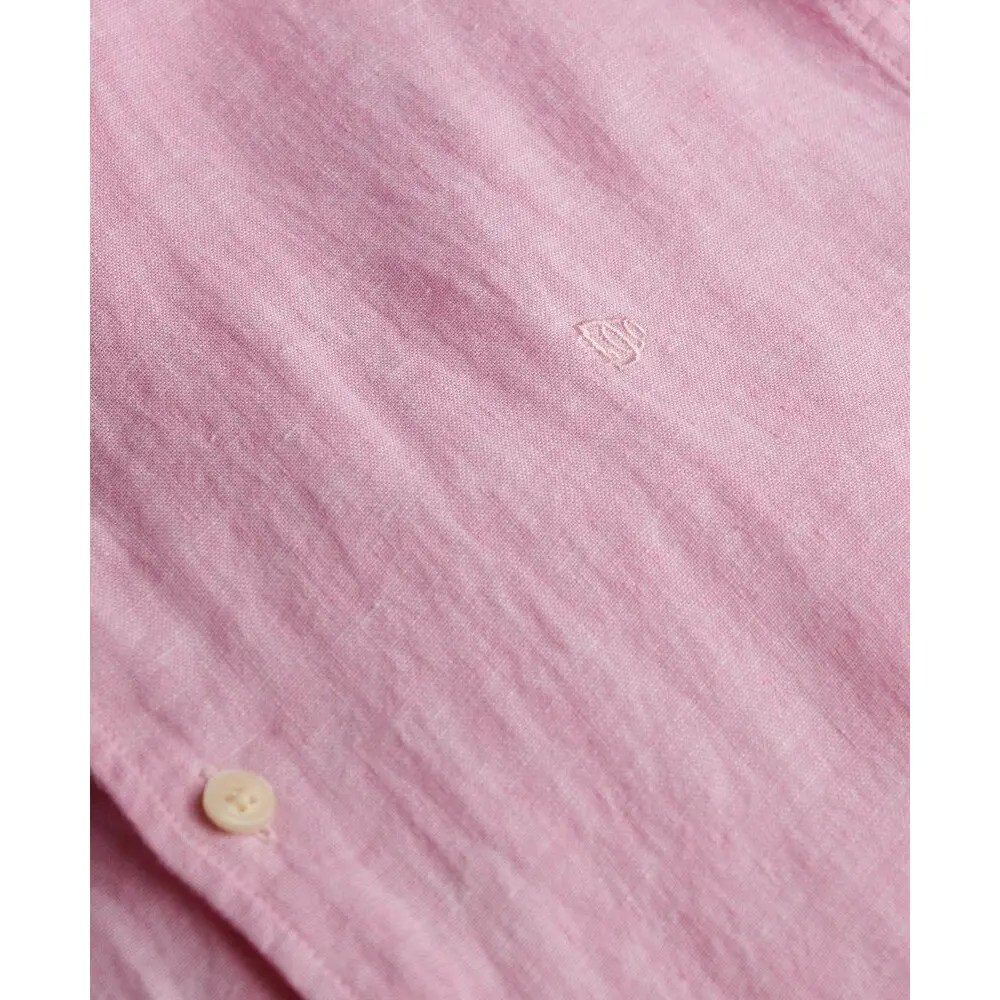 Camicia di lino a maniche lunghe Superdry Riviera