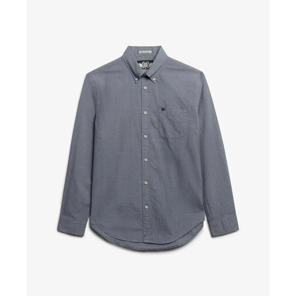 Langarmhemd aus Popeline Superdry Preppy