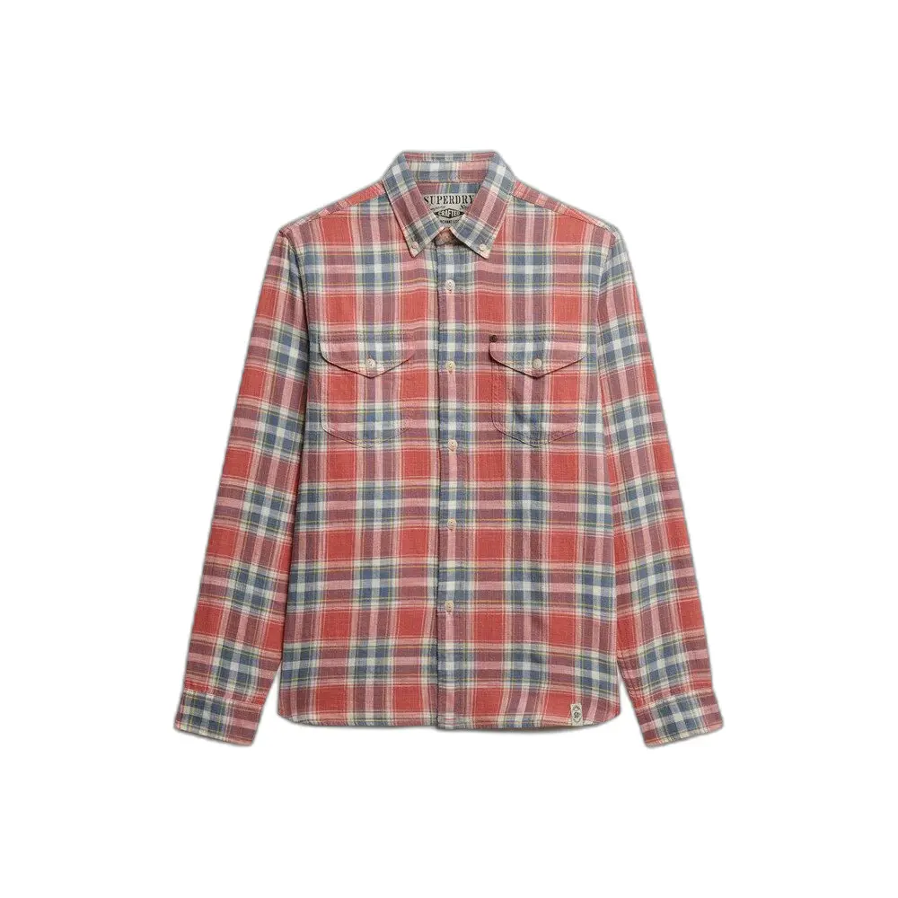 Camicia a quadri a maniche lunghe  Merchant Lite