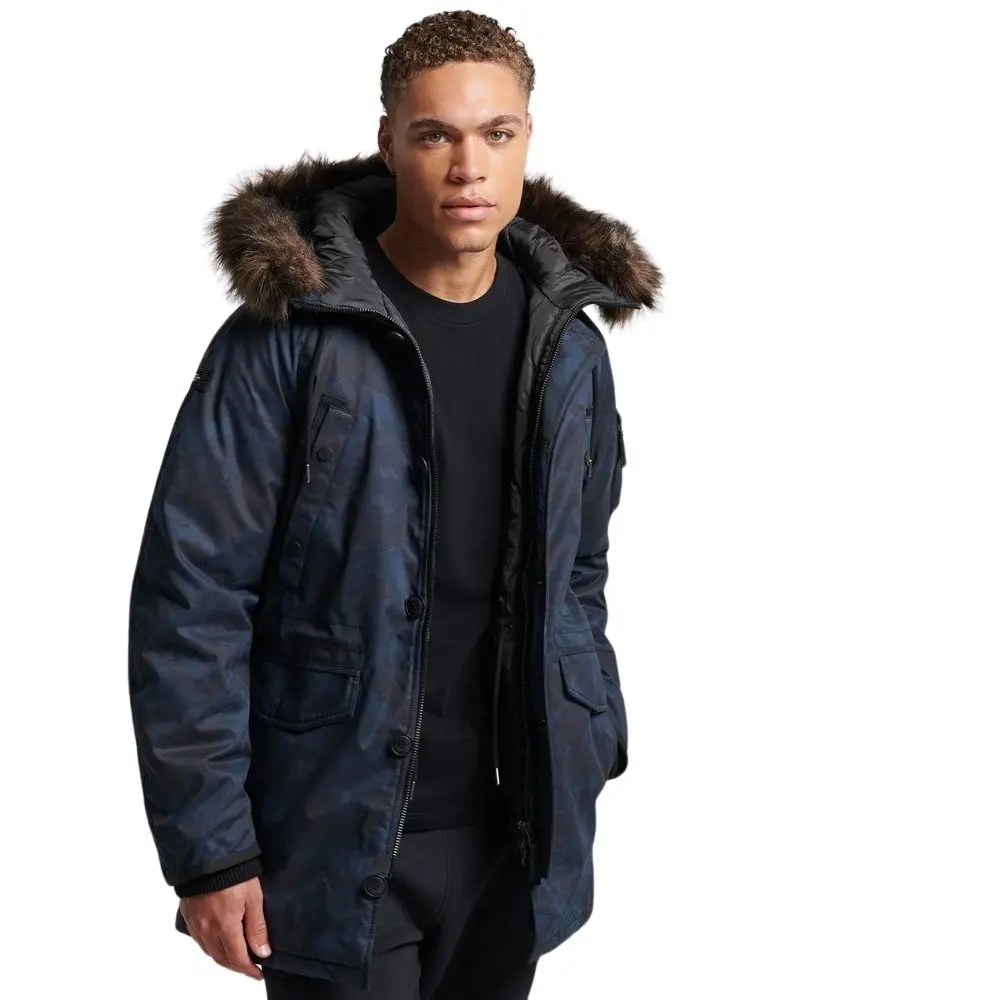 5059046308996 - Herren Sdx Original & Vintage Parka Marineblau - Größe S