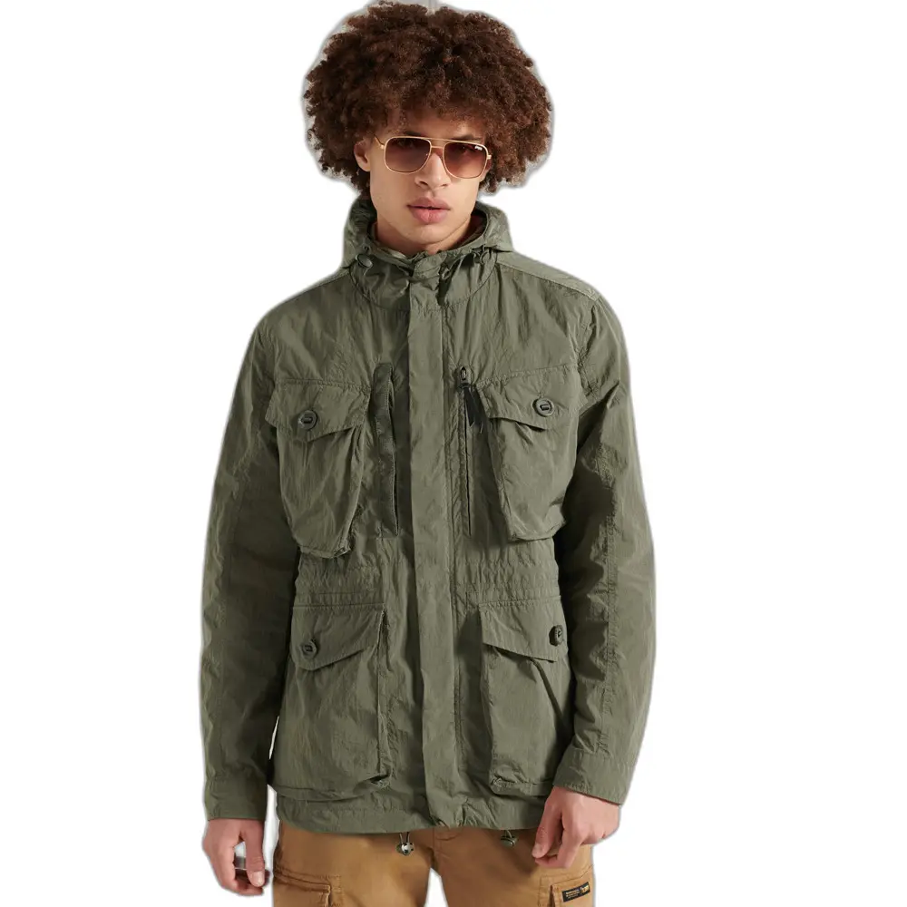 5059046970049 - Mens Military Parka Kaki - Größe S