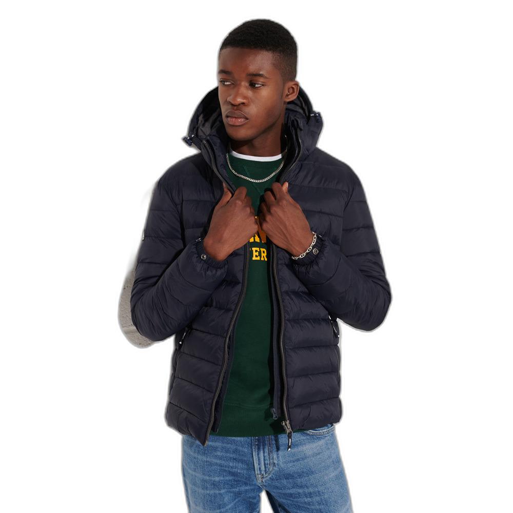 5057847232151 - Herren Jacke CLASSIC FUJI PUFFER JACKET Eclipse Navy Dunkelblau