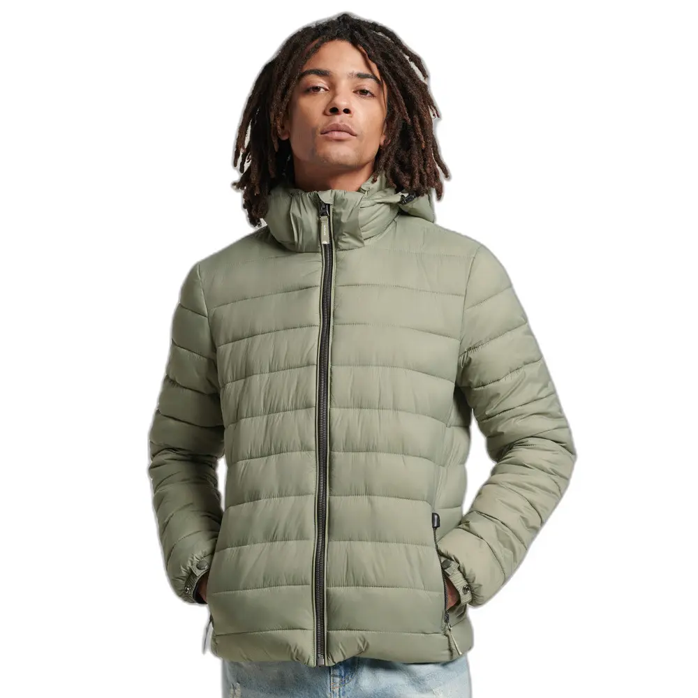 5059726141783 - Mens Klassische Steppjacke mit Kapuze Kaki - Größe Xxl 5059726141783 - Mens Klassische Steppjacke mit Kapuze Kaki - Größe Xxl