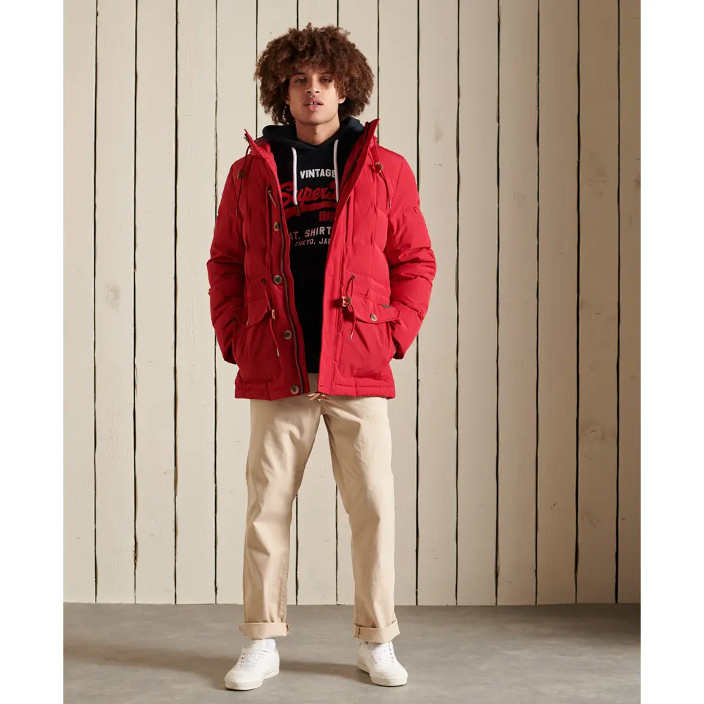 5057847235657 - Mens Mountain Expedition Parka Rot - Größe M