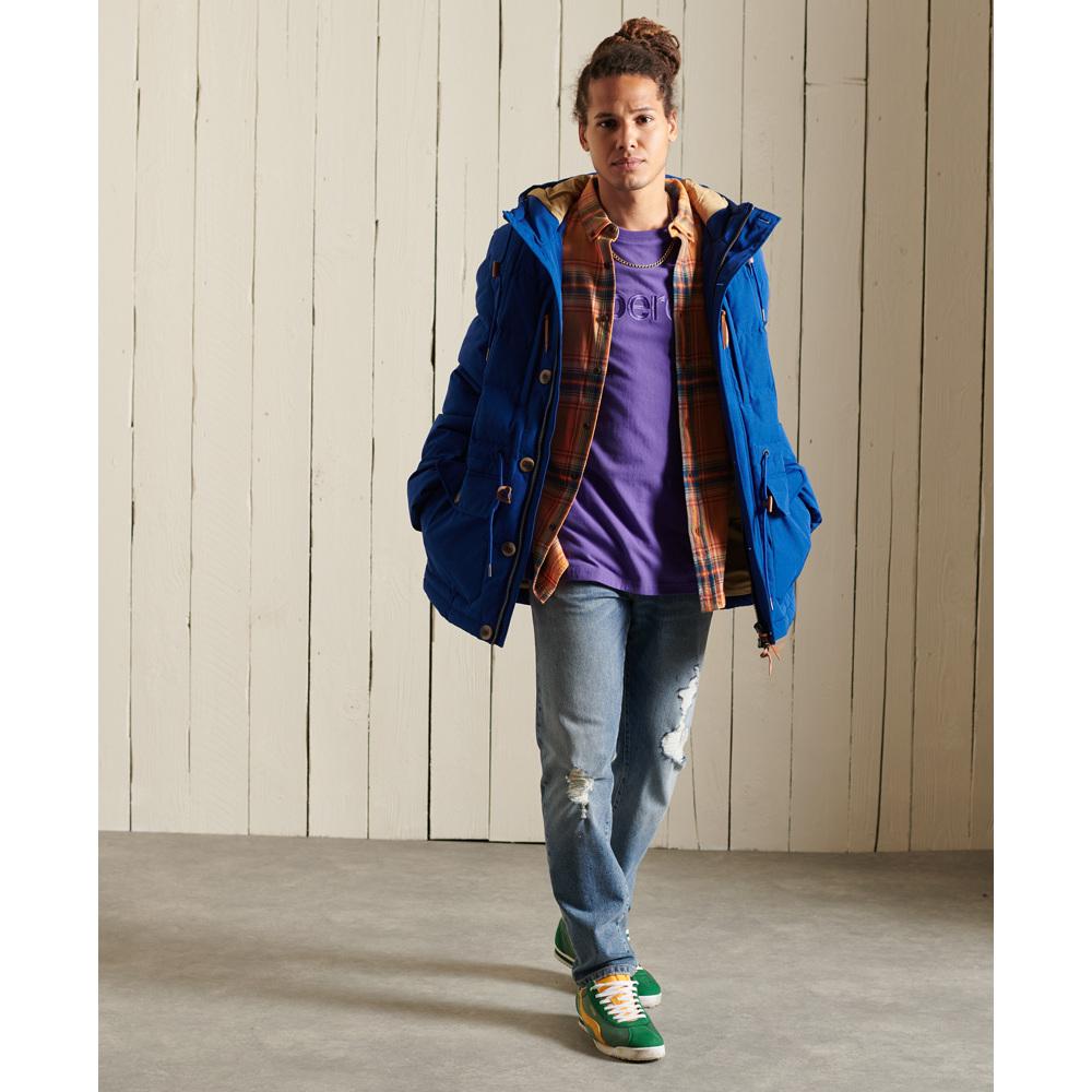 5057847235831 - Mens Mountain Expedition Parka Blau - Größe M