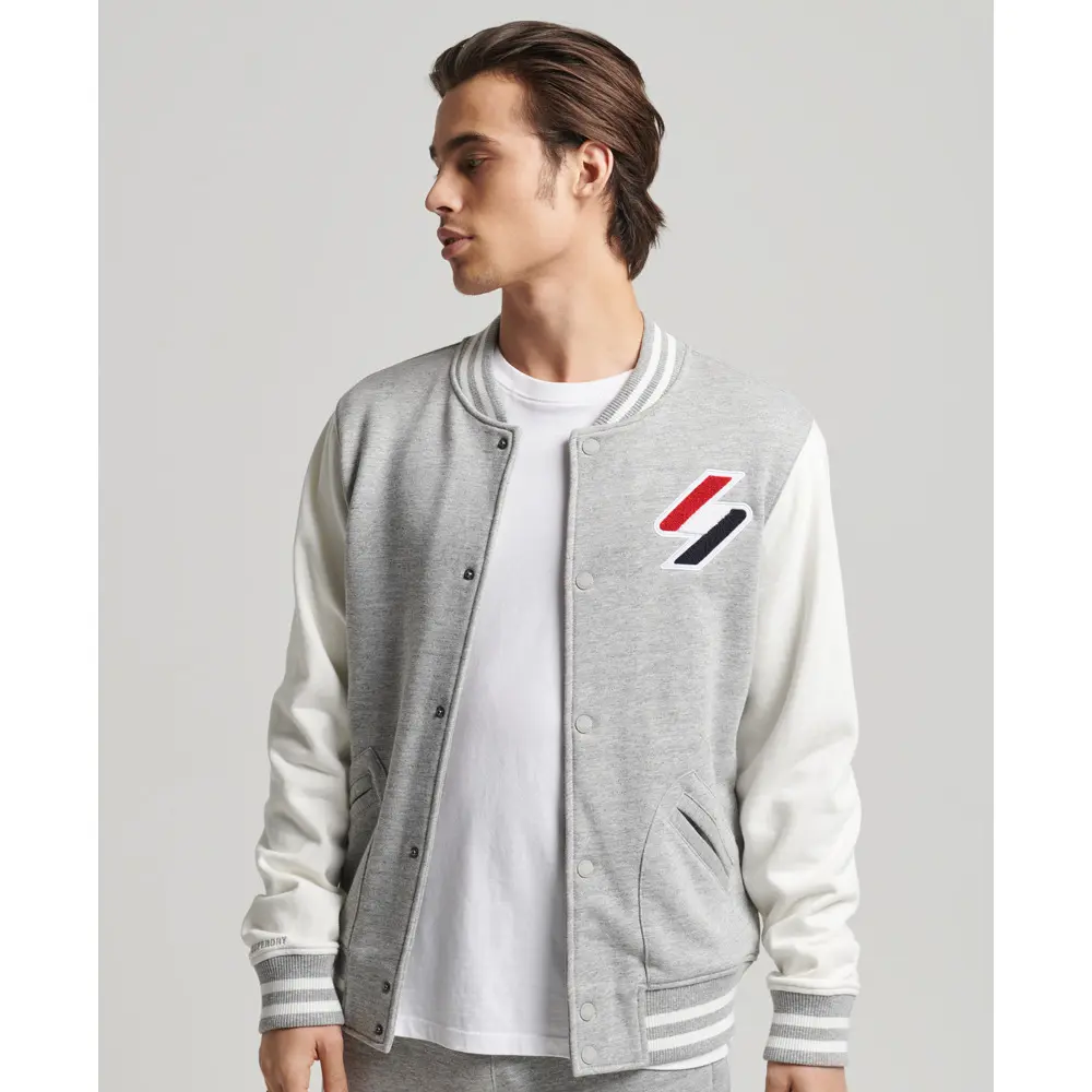 5057847235947 - Herren Jacke CODE CHE WALK OUT JKT Grey Slub Grindle Grau