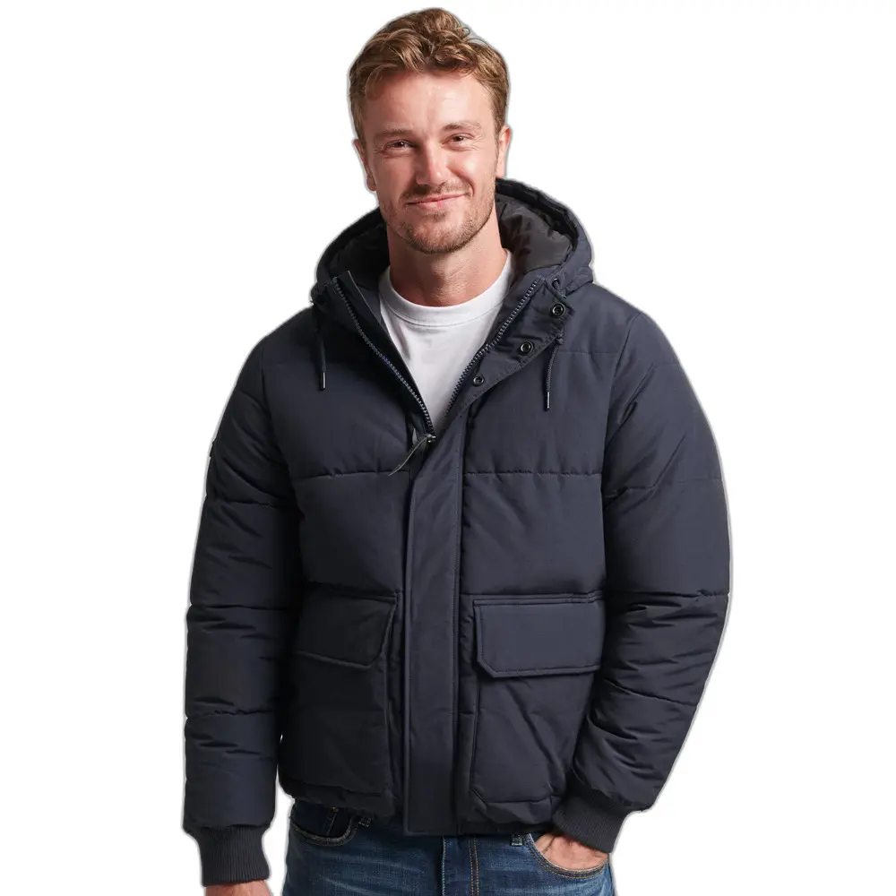 5057847984654 - Mens Mountain Steppjacke Marineblau - Größe Xxl