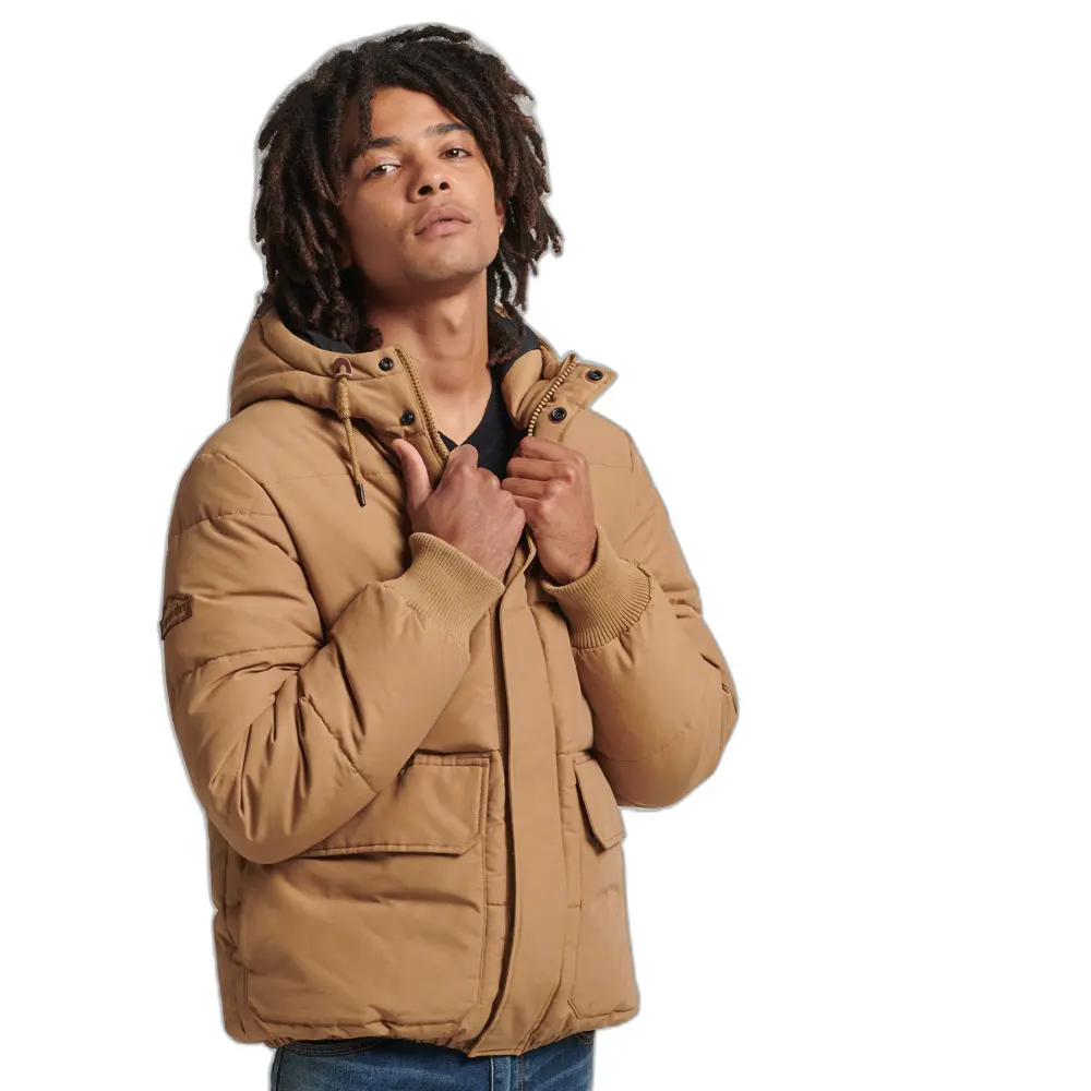 5057847984821 - Herren Mountain Steppjacke Braun - Größe XL 5057847984821 - Herren Mountain Steppjacke Braun - Größe XL