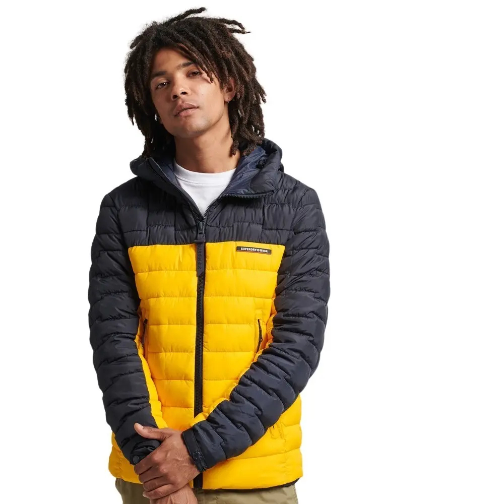 5057847989475 - Mens Fuji Steppjacke Expedition Radar Gelb - Größe S