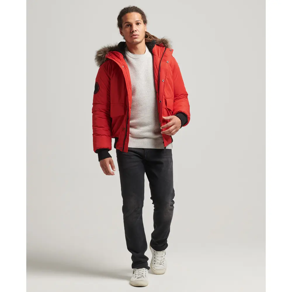 5059726324834 - Herren Everest Bomberjacke Rot - Größe Xxl