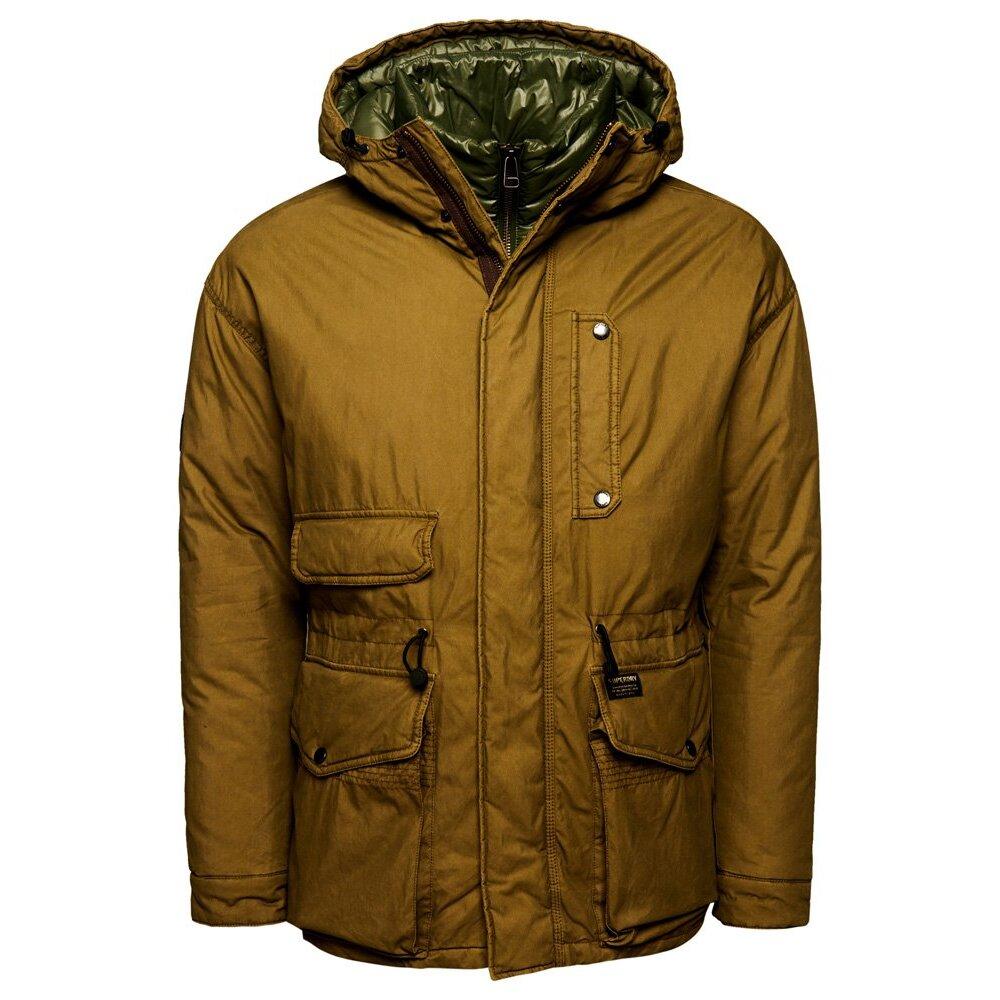 Giacca con cappuccio in cotone foderato  Deck