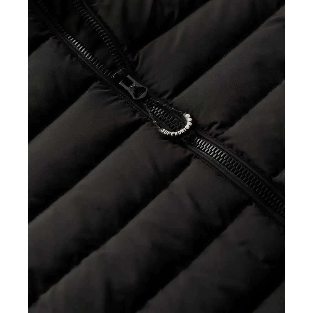Superdry Fuji - Piumino Imbottito Uomo Con Ricami, Nero - 2