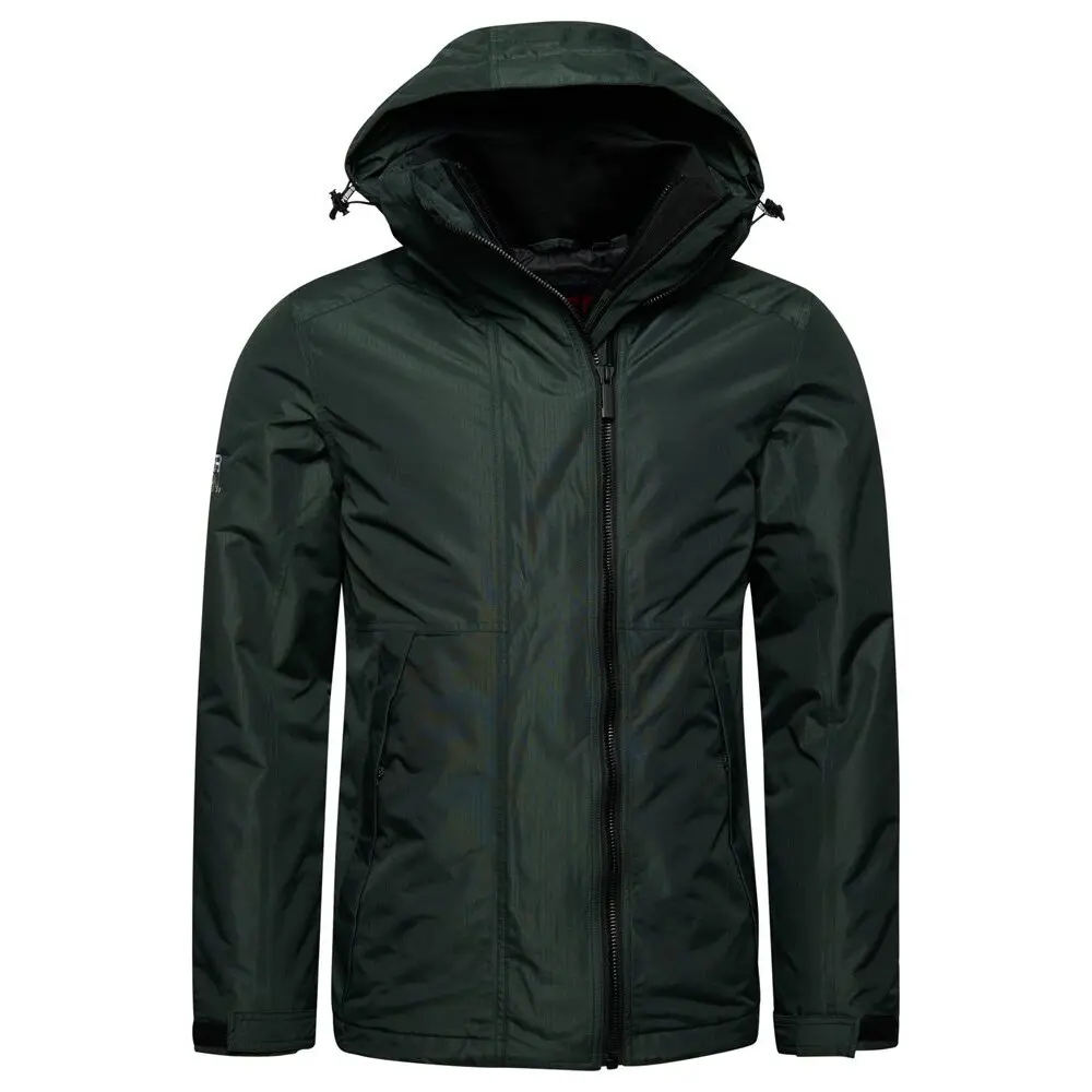 5059726822644 - Herren Yachter Windbreaker-Jacke mit Kapuze Grün - Größe XL