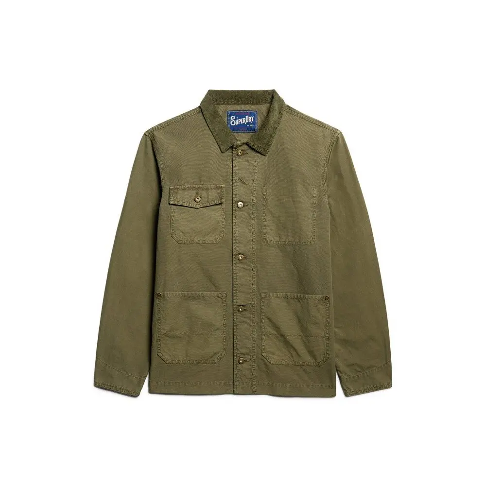Image of Arbeitsjacke aus Baumwolle Superdry Merchant