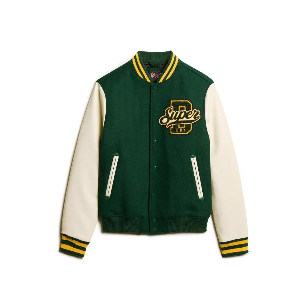 5063068328139 - College-Jacke mit Label-Detail