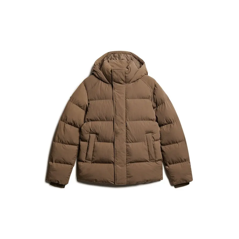 Piumino con cappuccio