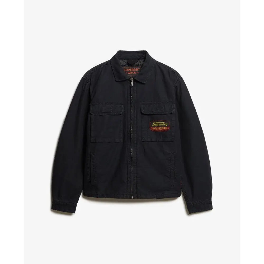 5063068635213 - Jacke mit Reißverschluss und Aufnähern Superdry